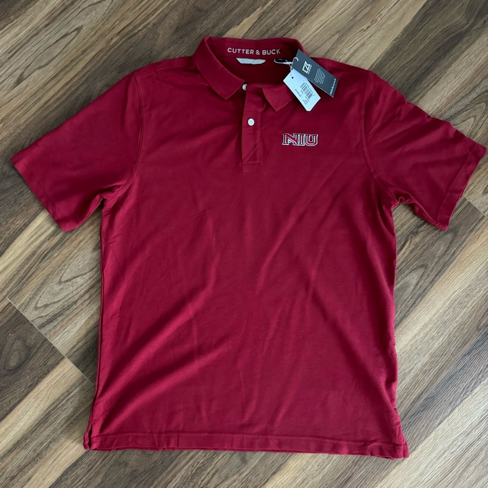 Cutter & Buck - Men’s Northern Illinois University Polo Shirt size Large